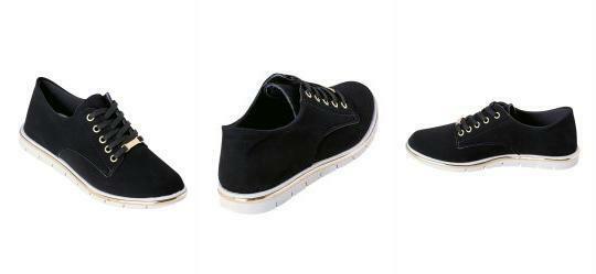 Oxford Preto com Detalhe Dourado