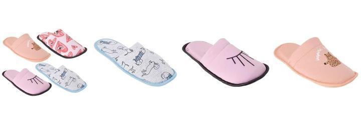 Chinelo Pantufa Feminono Sortida em Tecido