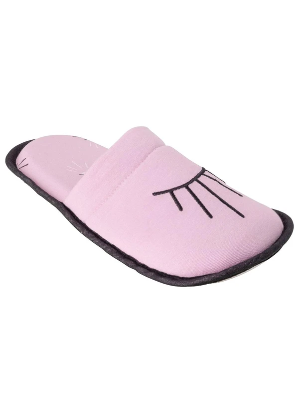 Perfecta - Chinelo Pantufa Feminono Sortida em Tecido 3