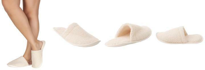 Chinelo Pantufa Off White em Sinttico