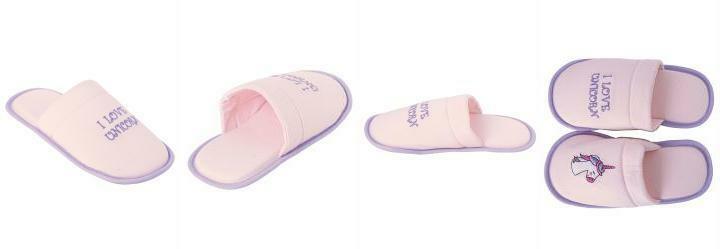 Chinelo Pantufa Rosa em Tecido