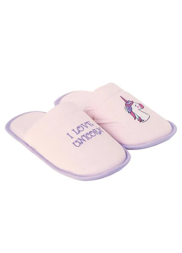 Perfecta - Chinelo Pantufa Rosa em Tecido 5