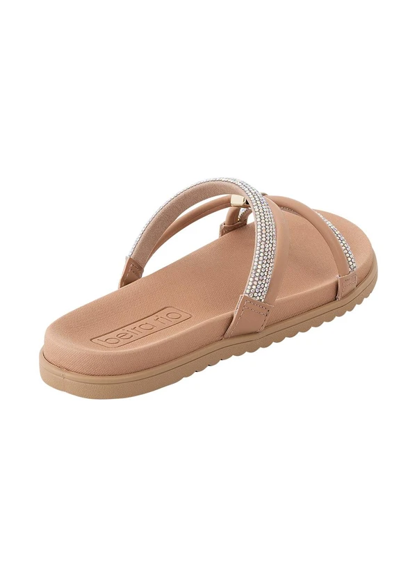 Beira Rio - Chinelo Beira Rio Nude em Sintético 2