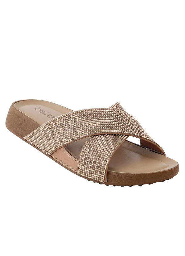 Beira Rio - Chinelo Beira Rio Nude em Sintético 2