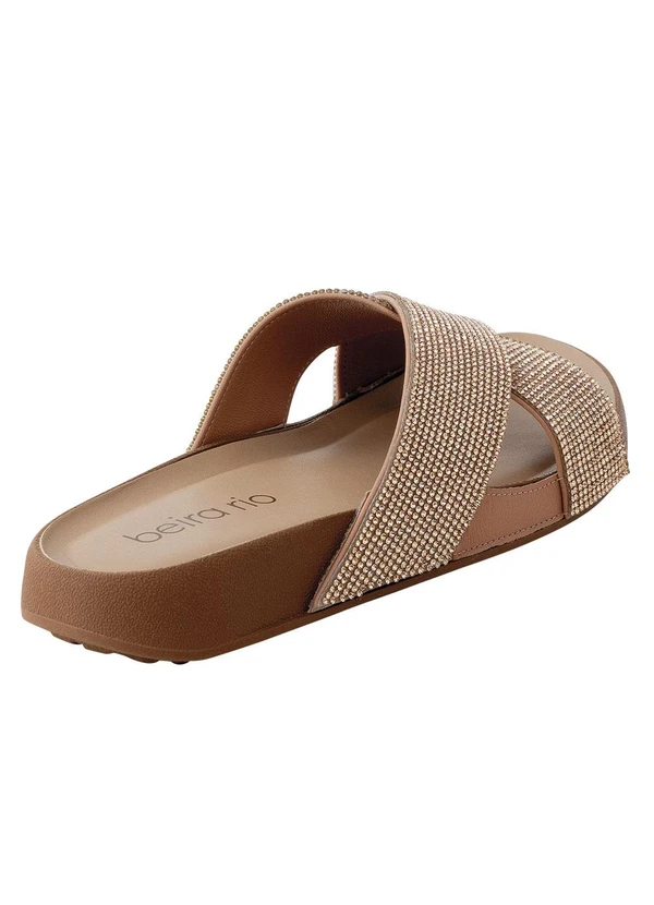Beira Rio - Chinelo Beira Rio Nude em Sintético 3