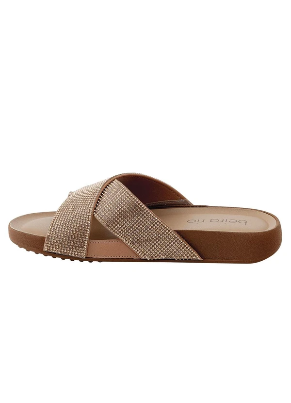 Beira Rio - Chinelo Beira Rio Nude em Sintético 4