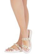 Chinelo Beira Rio Off White Emsinttico