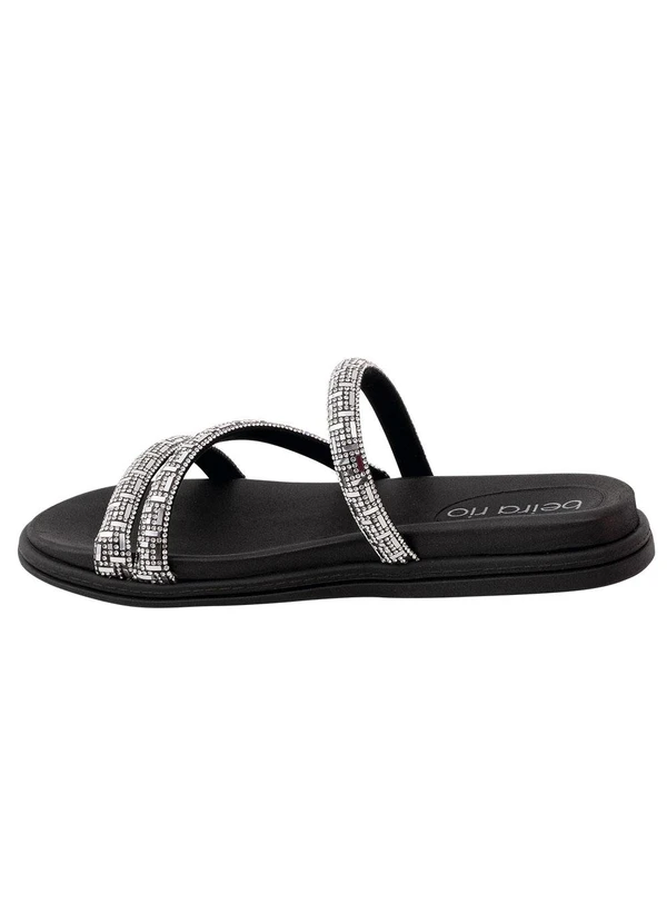 Beira Rio - Chinelo Beira Rio Preto em Sintético 4