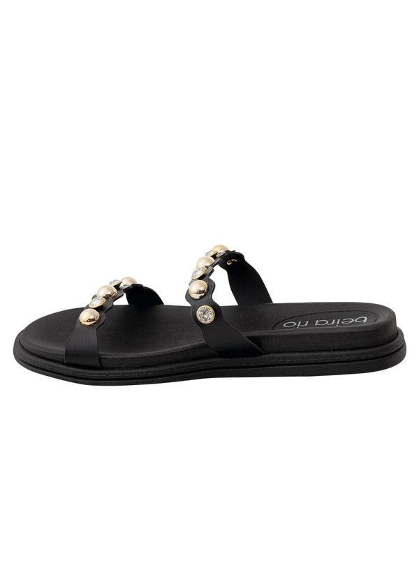 Beira Rio - Chinelo Beira Rio Preto em Sintético 4