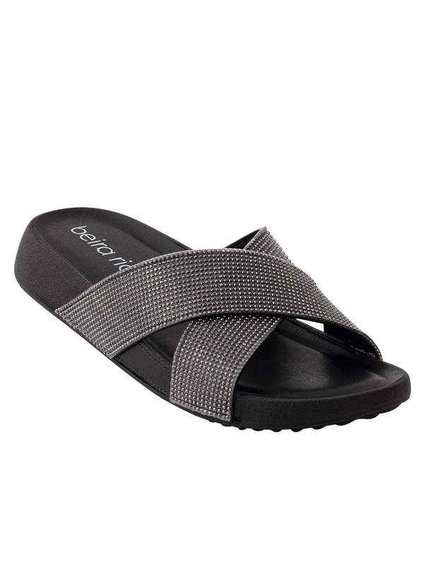 Beira Rio - Chinelo Beira Rio Preto em Sintético 2