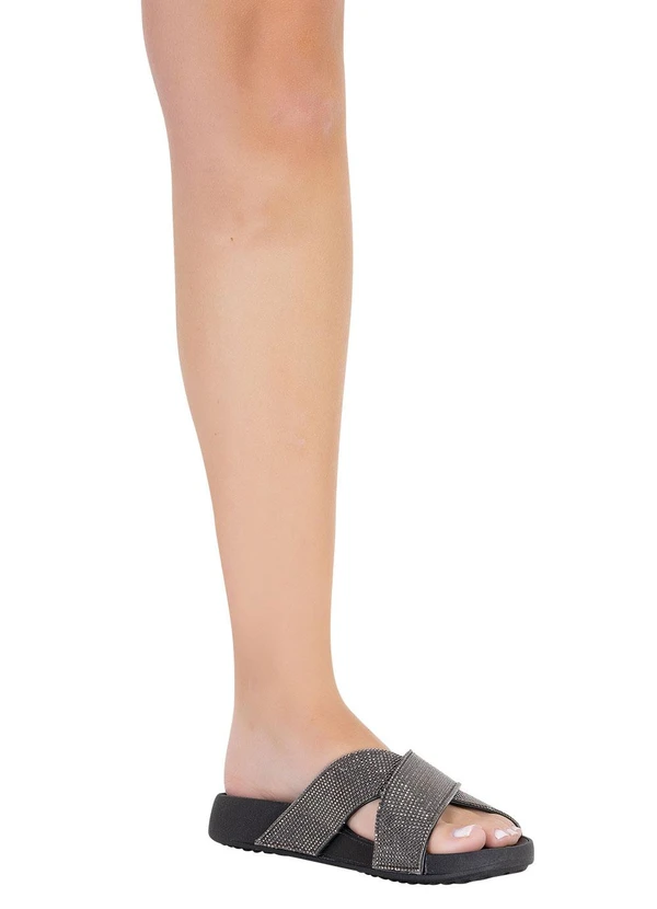 Beira Rio - Chinelo Beira Rio Preto em Sintético 5