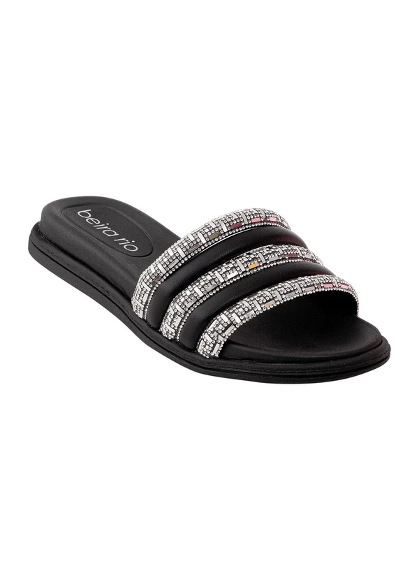 Beira Rio - Chinelo Beira Rio Preto em Sintético 2