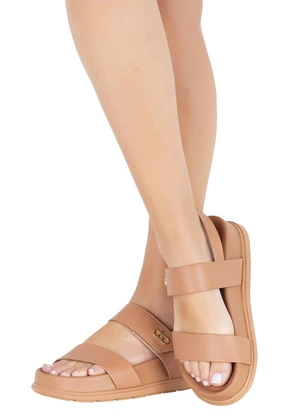 Sandália Beira Rio (Nude) em Sintético - BEIRA RIO