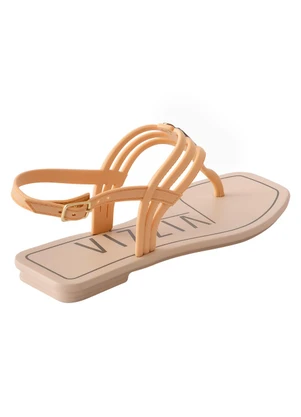 Perfecta - Rasteira Areia em Pvc - PERFECTA