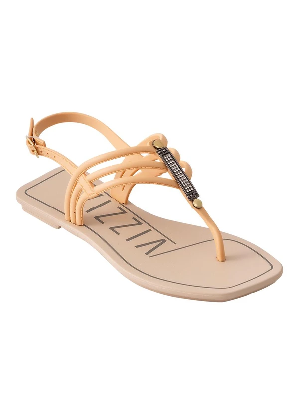 Perfecta - Rasteira Areia em Pvc