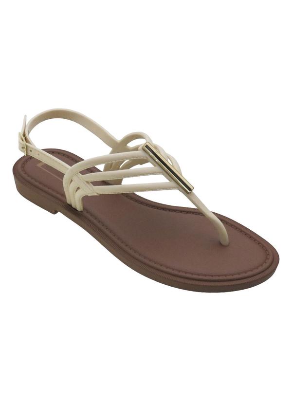 Rasteirinha (Areia) com Solado Flex�vel