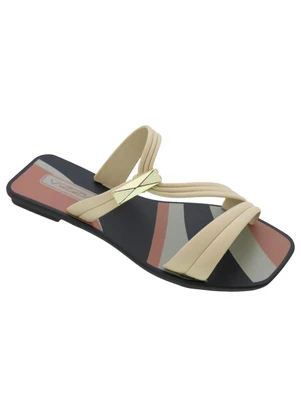 Perfecta - Rasteirinha Areia em Pvc - PERFECTA