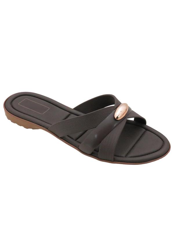 Rasteirinha (Chocolate) com Palmilha Confort