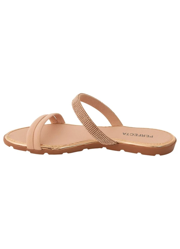 Perfecta - Rasteirinha Cobre em Sintético 3