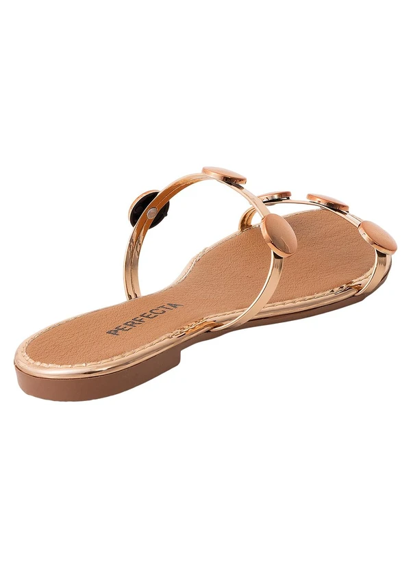 Perfecta - Rasteirinha Cobre 2