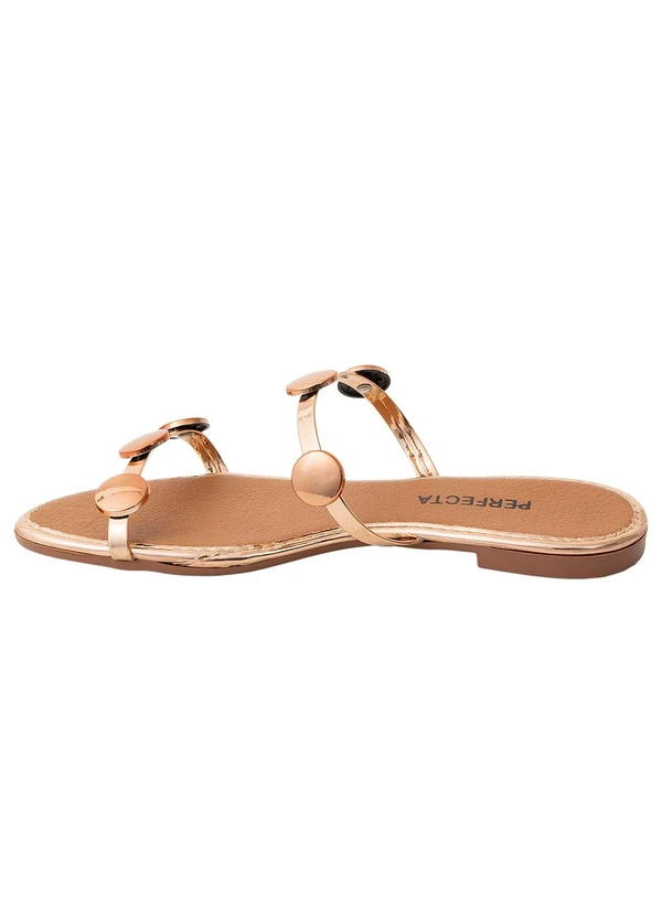 Perfecta - Rasteirinha Cobre 3