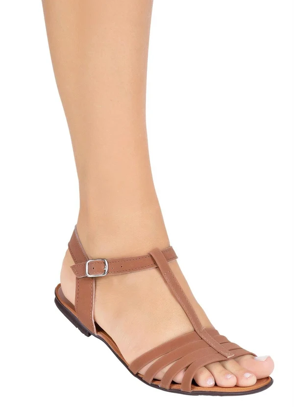 Perfecta - Rasteirinha Havanna em Sintético 5