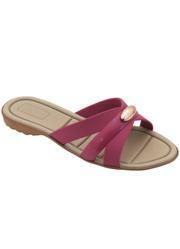 Rasteirinha Marsala com Palmilha Confort