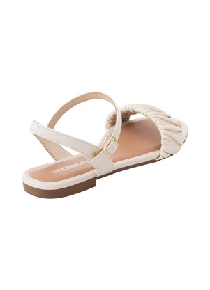 Rasteirinha Moleca (Off White) - MOLECA