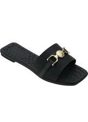 Rasteirinha Preta com Palmilha Confort