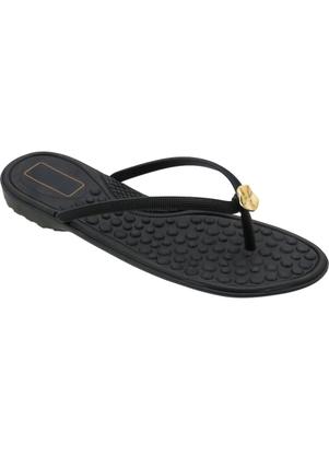 Rasteirinha (Preta) com Palmilha Confort