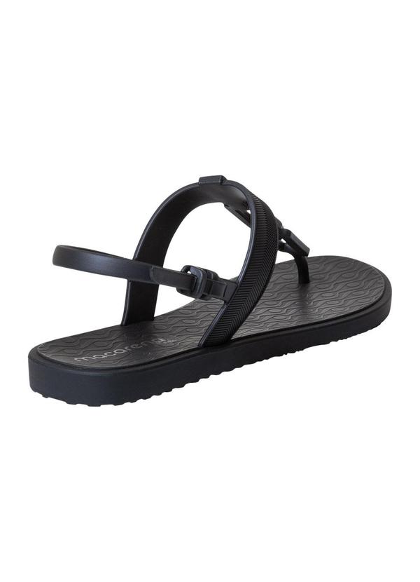 Perfecta - Rasteirinha Preta com Solado Flexível 2