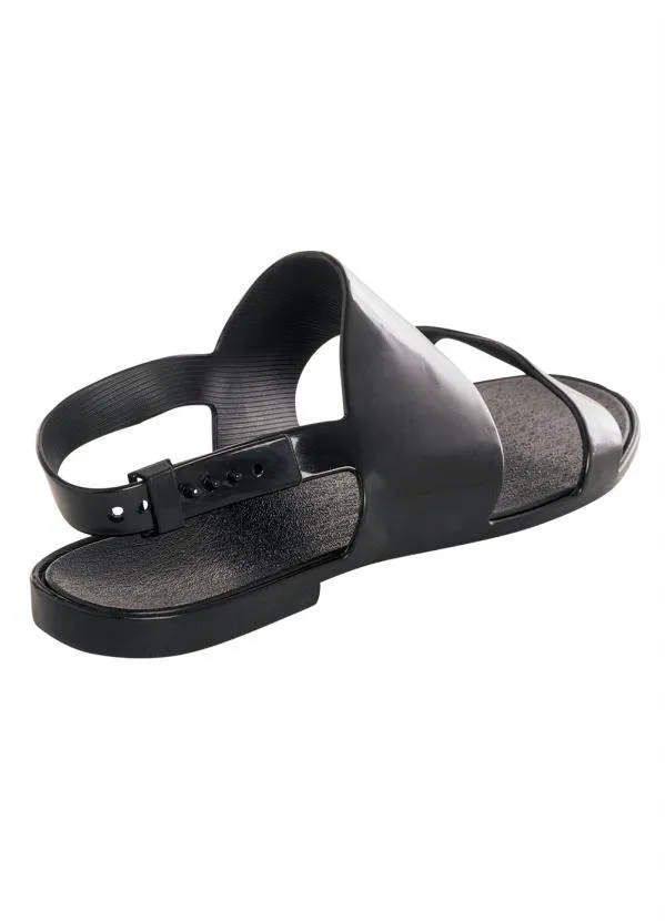 Perfecta - Rasteirinha Preta Modelo Full Plastic 2