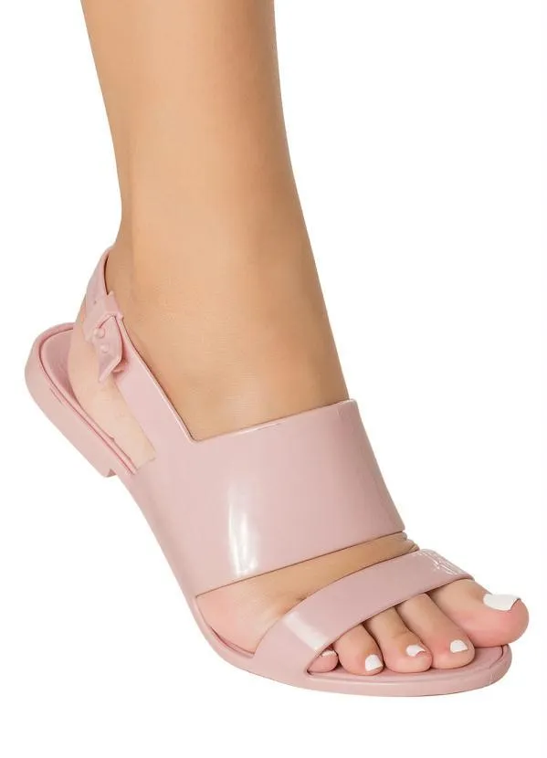 Perfecta - Rasteirinha Rosa Modelo Full Plastic 4