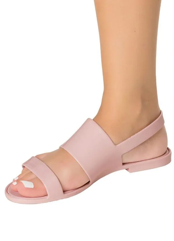 Perfecta - Rasteirinha Rosa Modelo Full Plastic 5