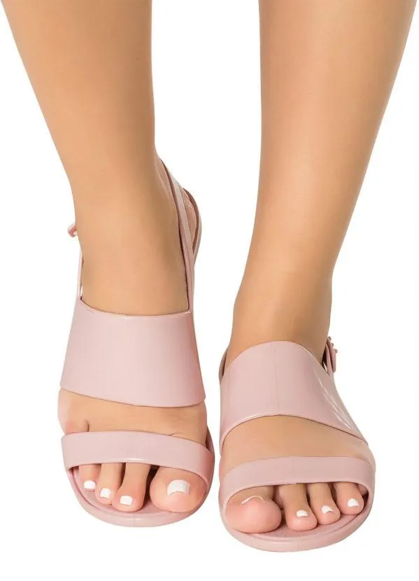 Perfecta - Rasteirinha Rosa Modelo Full Plastic 6