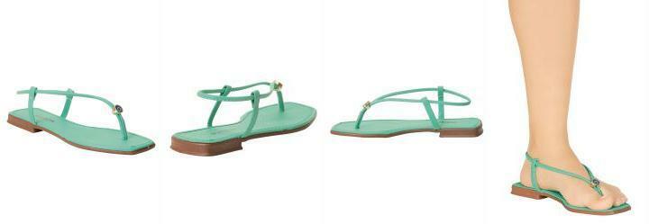 Rasteirinha Verde em Sinttico