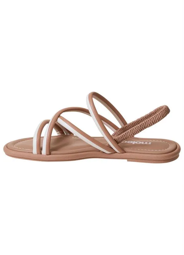 Moleca - Rasterinha Nude em Sisntético 3