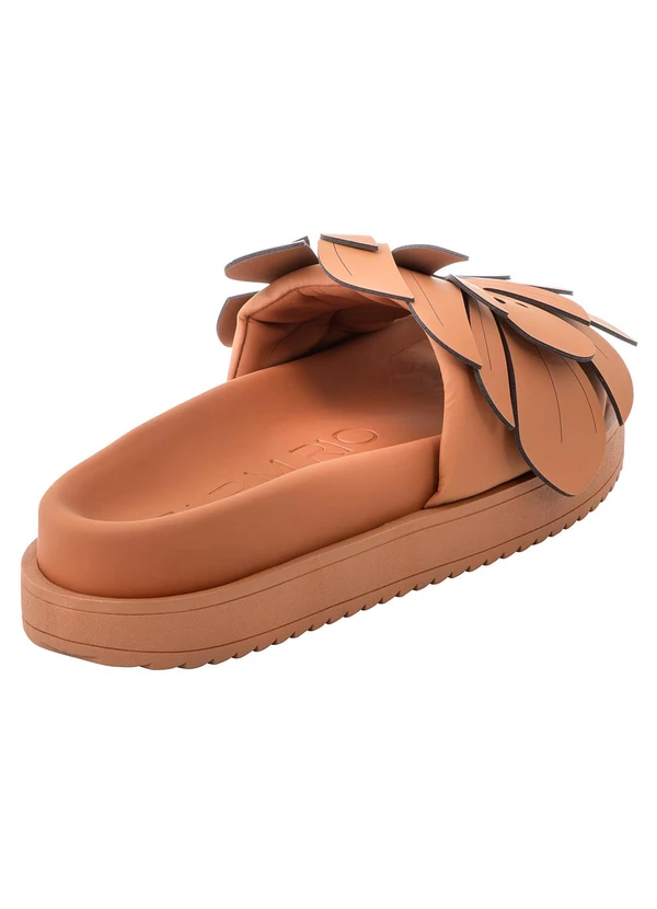 Farm - Sandália Rasteira Marrom 2