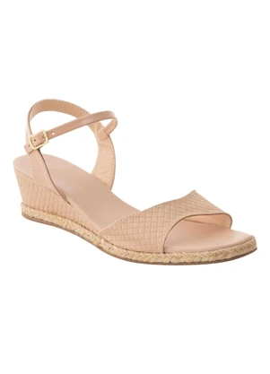 Perfecta - Sandália Bege em Sintético - PERFECTA