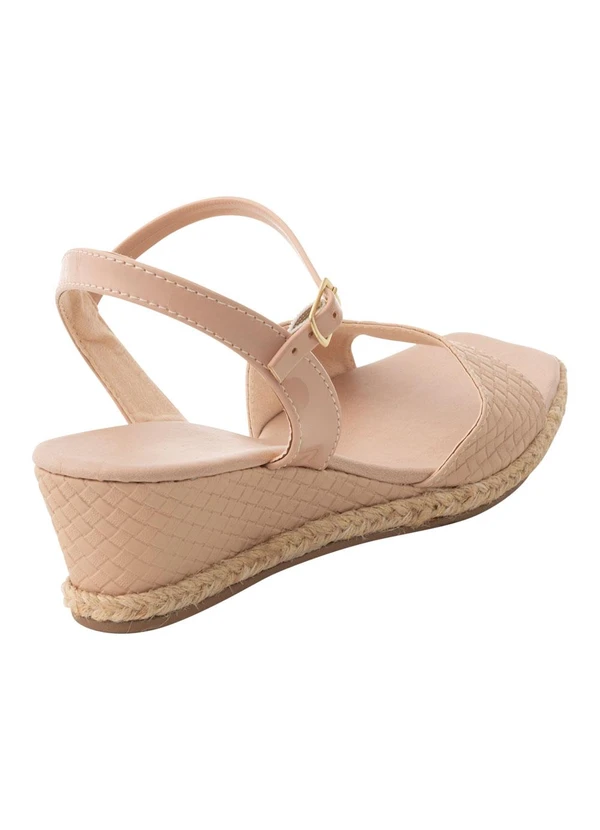 Perfecta - Sandália Bege em Sintético 2