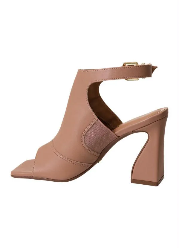 Vizzano - Ankle Boot Vizzano Nude em Sisntético 3