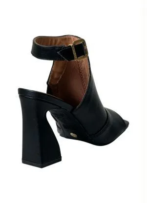 Ankle Boot Vizzano (Preto) em Sintético - VIZZANO