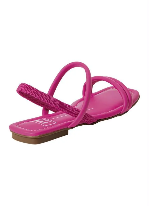 Moleca - Rasteirinha Moleca Pink em Sintético 2