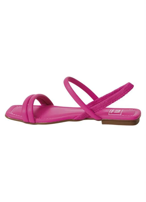 Moleca - Rasteirinha Moleca Pink em Sintético 3