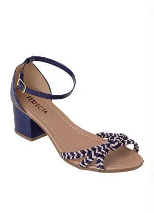 Perfecta - Sandália Azul em Sintético - PERFECTA