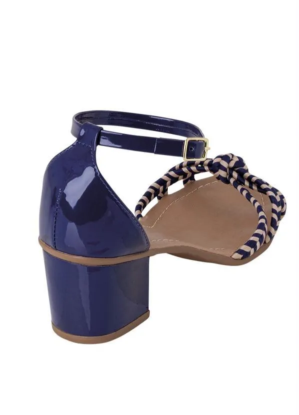 Perfecta - Sandália Azul em Sintético 2