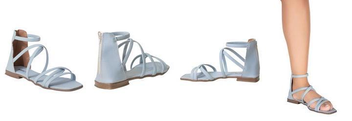 Sandlia Azul em Sisnttico