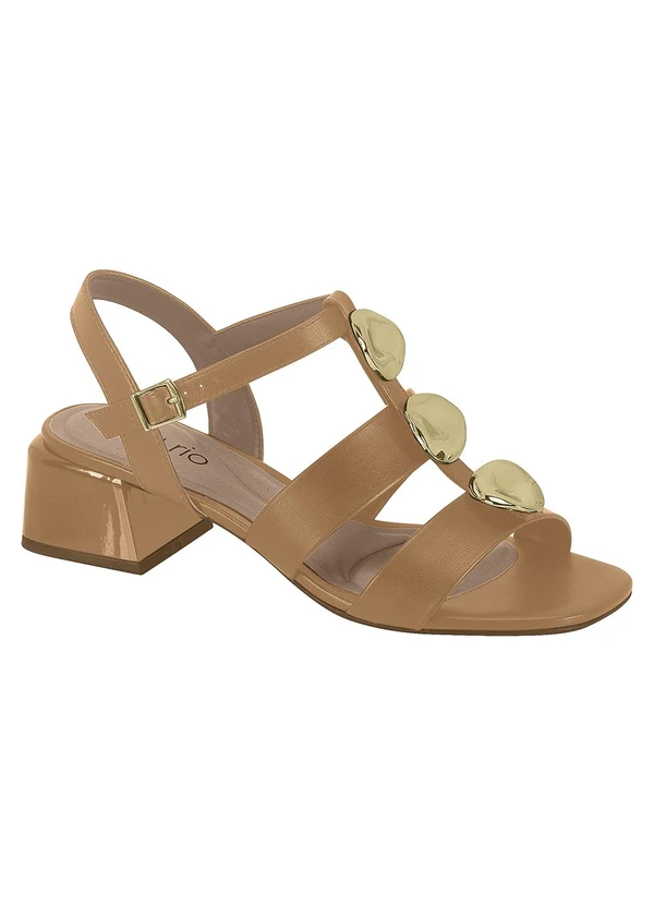 Beira Rio - Sandália Beira Rio Camel