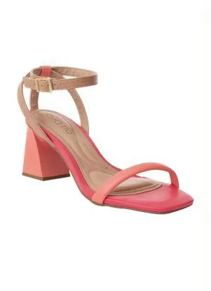 Sandália Beira Rio (Coral) em Sintético - BEIRA RIO