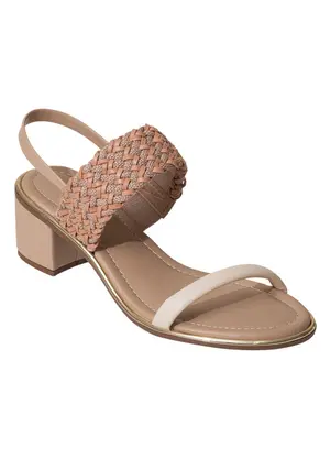 Sandália Beira Rio (Nude) em Sintético - BEIRA RIO